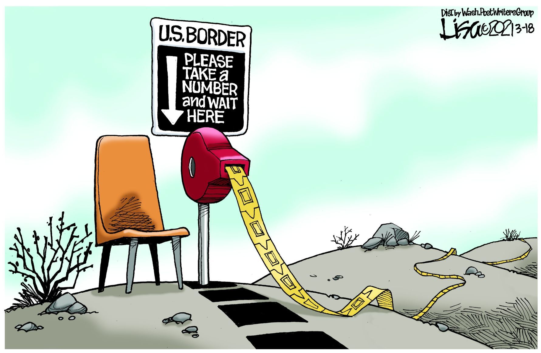 Lisa Benson cartoon